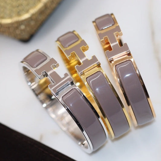 [baslovejewels]H BRACELET 12MM BROWN