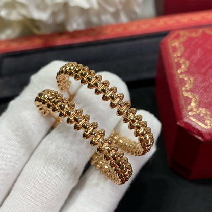 [baslovejewels]CLASH LARGE HOOP EARRINGS