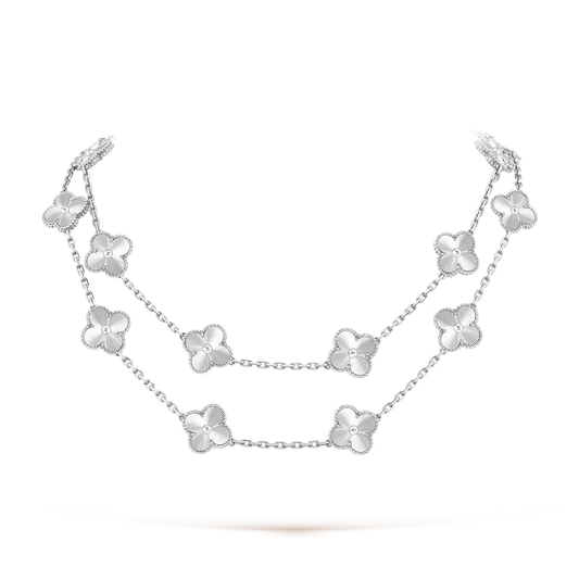 [baslovejewels]CLOVER 20 MOTIFS  LASER SILVER