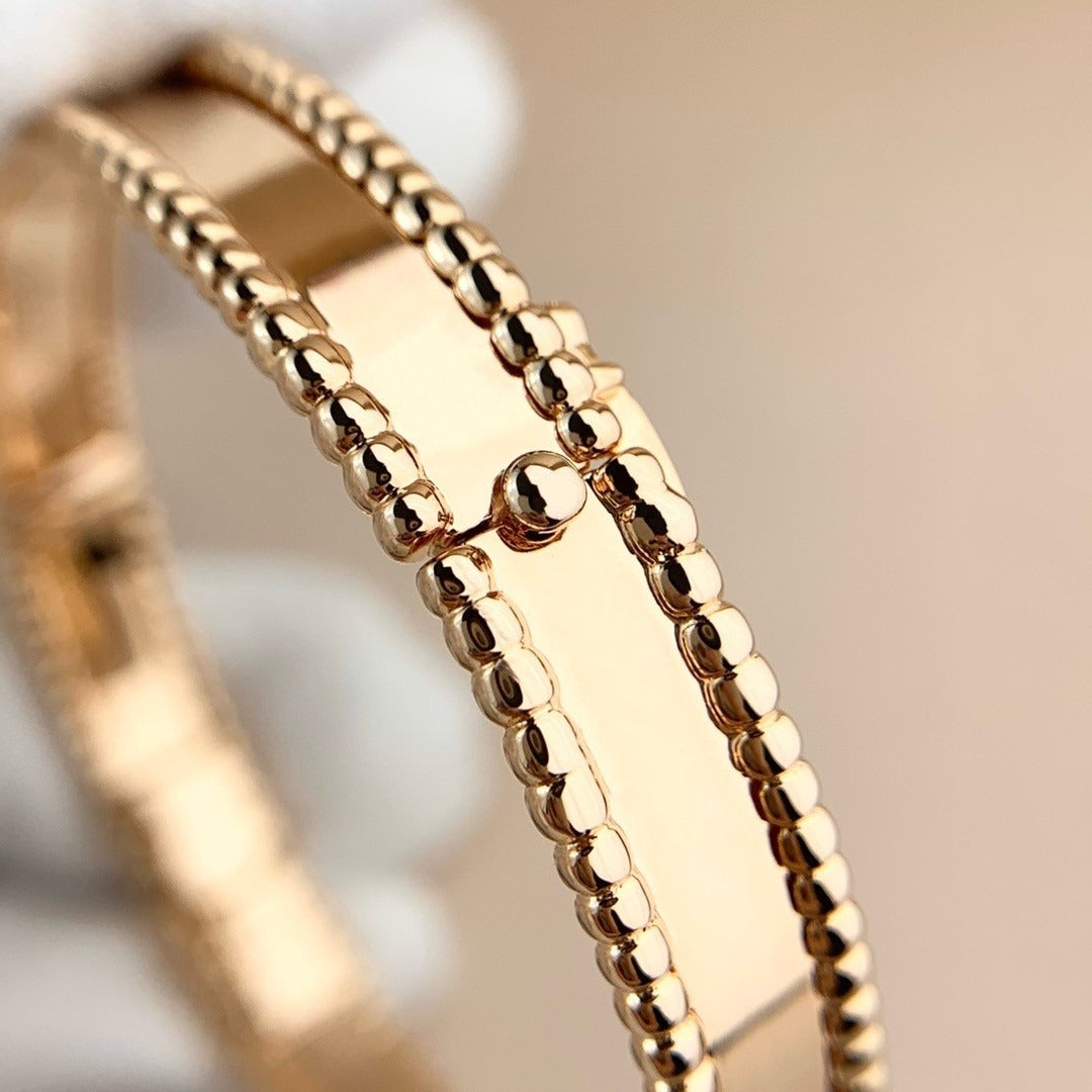 [baslovejewels]CLOVER BRACELET ENGRAVING SERIES