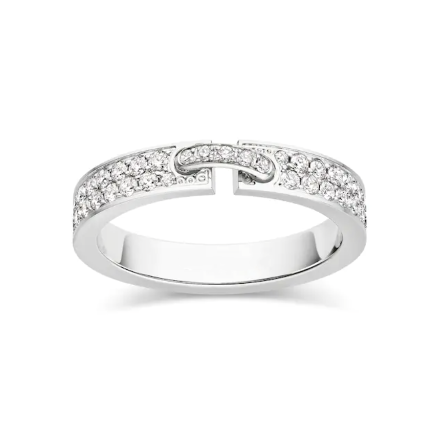 [baslovejewels]ALLIANCE LIENS VIDENCE PAVED DIAMOND 4MM RING
