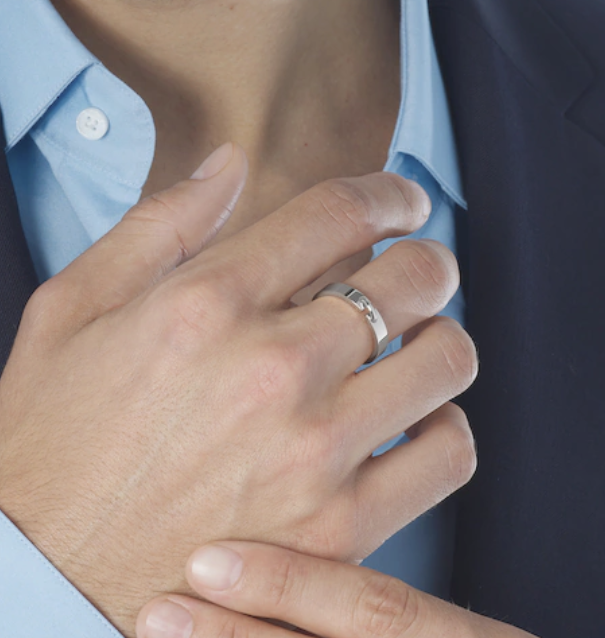 [baslovejewels]ALLIANCE LIENS VIDENCE 4MM RING