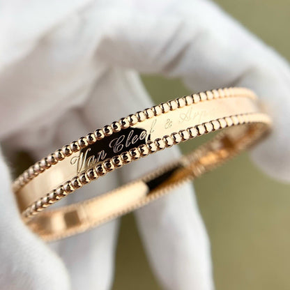 [baslovejewels]CLOVER BRACELET ENGRAVING SERIES