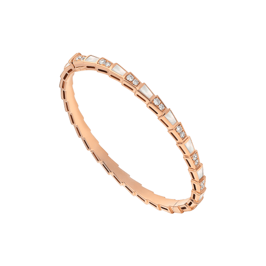 [baslovejewels]SERPENTI BRACELET PINK GOLD MOP DIAMOND