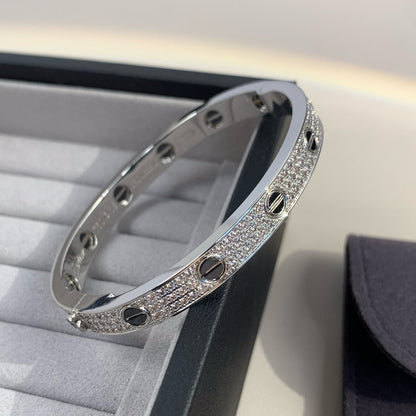 [baslovejewels]LOVE BRACELET 6.1MM DIAMOND-PAVED CERAMIC