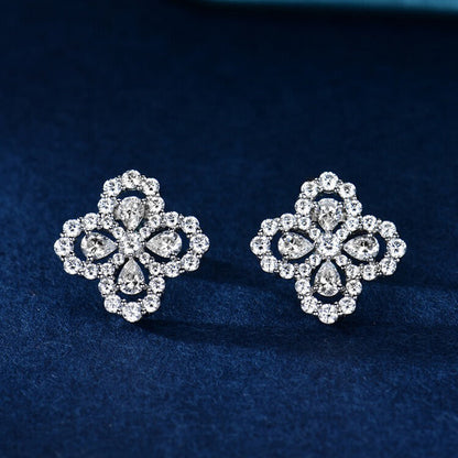 [baslovejewels]LOOP EARRINGS FULL MOTIF DIAMOND 16MM