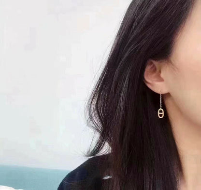 [baslovejewels]CHAINE TASSEL EARRINGS