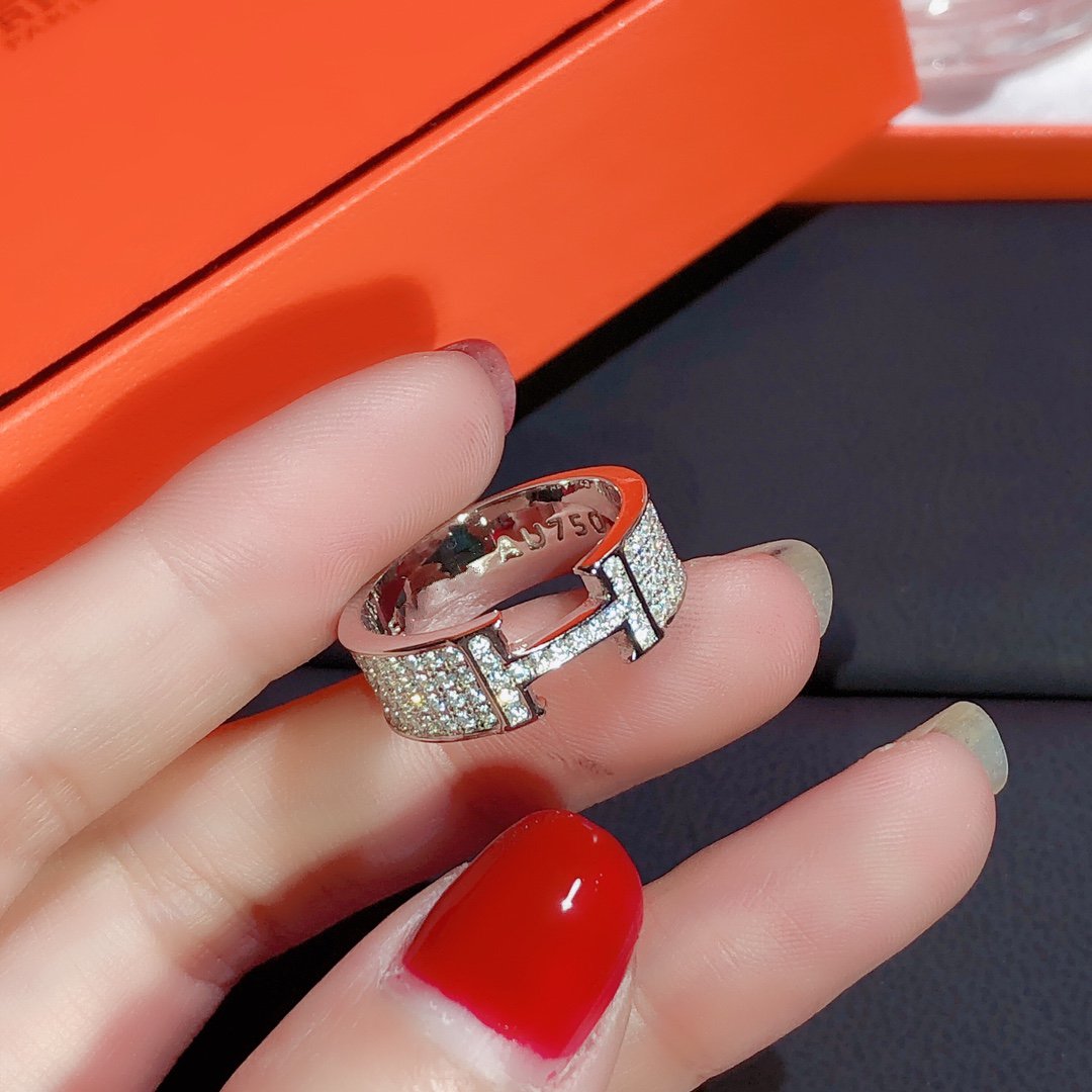 [baslovejewels]H RING FULL DIAMOND