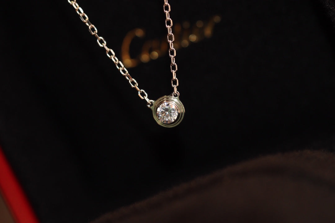 [baslovejewels]DAMOUR DIAMOND NECKLACE