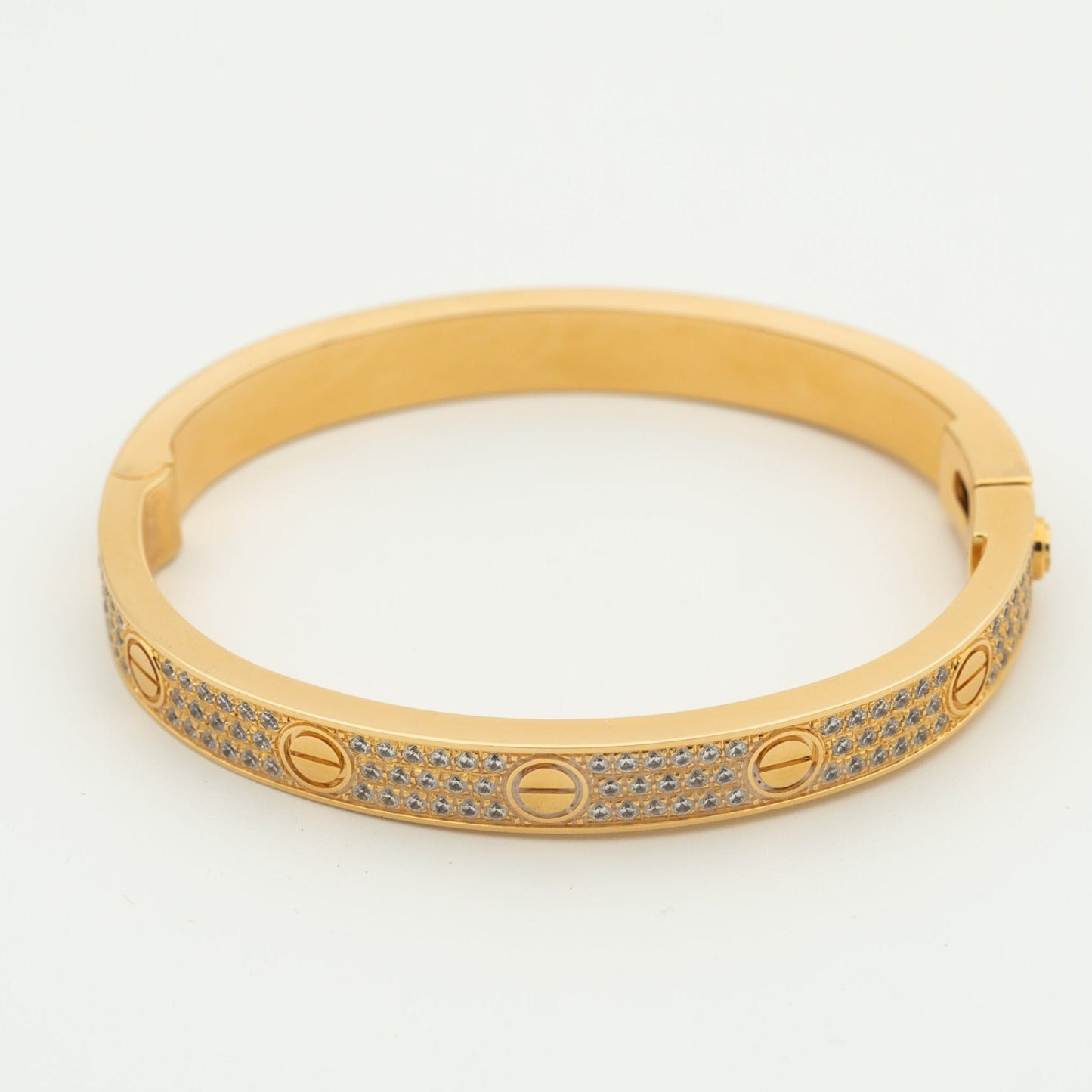 [baslovejewels]LOVE BRACELET 6.1MM DIAMOND-PAVED