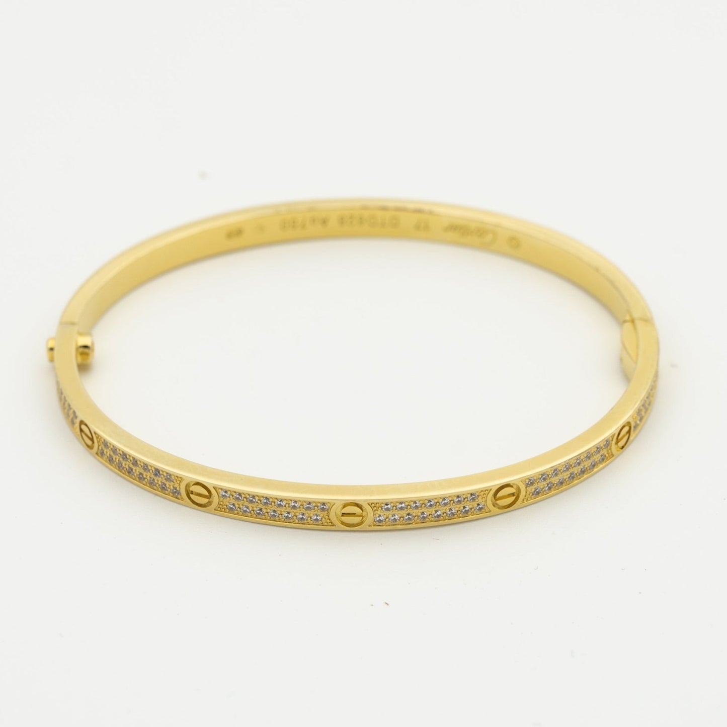 [baslovejewels]LOVE BRACELET 3.65MM DIAMOND-PAVED