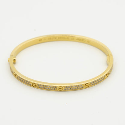 [baslovejewels]LOVE BRACELET 3.65MM DIAMOND-PAVED