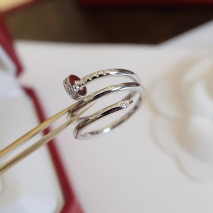 [baslovejewels]JUSTE RING 1.8MM SILVER DOUBLE ROW