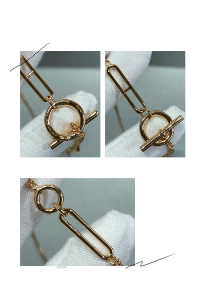 [baslovejewels]HM STERLING CHAINE D'ANCRE HEART