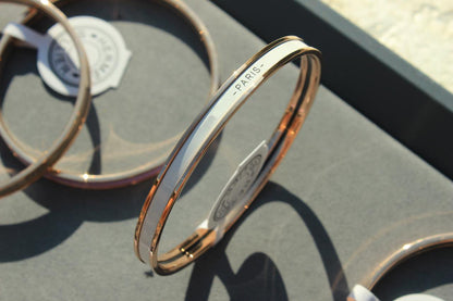 [baslovejewels]HM UNI BANGLE BAG PINK GOLD