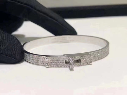 [baslovejewels]HM KELLY BRACELET IN SILVER AND FULL PAVE DIAMOND