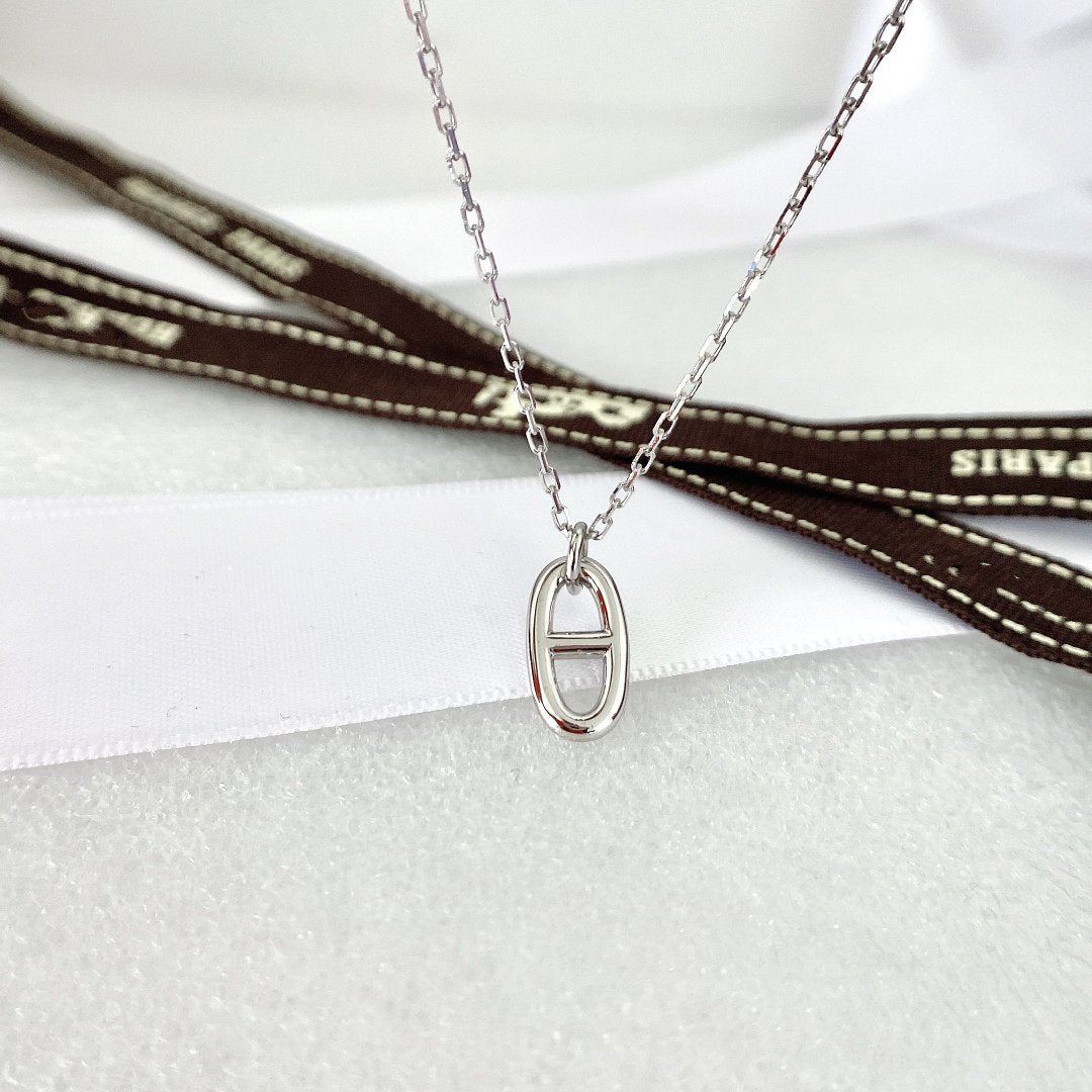 [baslovejewels]HM PIG NOSE NECKLACE