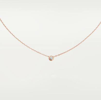 [baslovejewels]DAMOUR DIAMOND NECKLACE