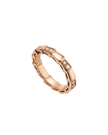 [baslovejewels]SERPENTI RING PINK GOLD  3MM