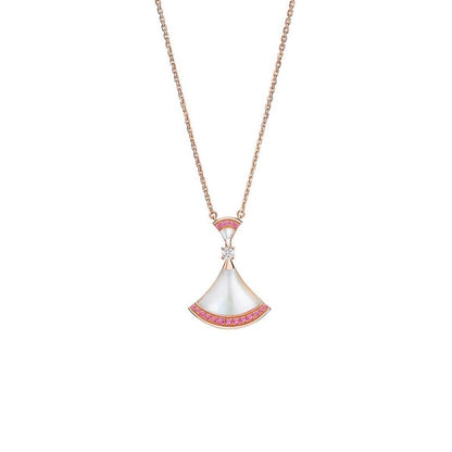 [baslovejewels]DREAM NECKLACE MOP PINK DIAMOND