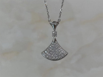[baslovejewels]DREAM NECKLACE SILVER FULL DIAMOND