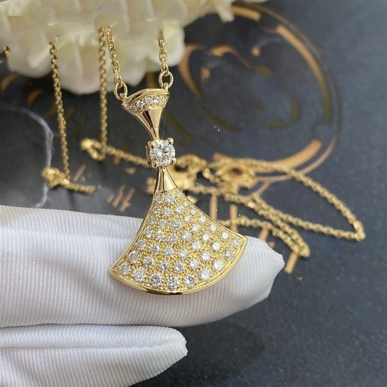 [baslovejewels]DREAM NECKLACE GOLD FULL DIAMOND