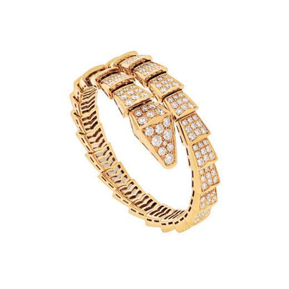 [baslovejewels]SERPENTI BRACELET 8MM GOLD DIAMOND