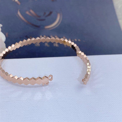 [baslovejewels]BEE LOVE PINK GOLD BRACELET