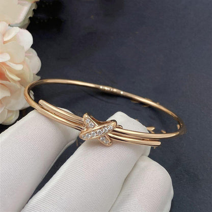 [baslovejewels]JEUX DE BRACELET PINK GOLD DIAMONDS