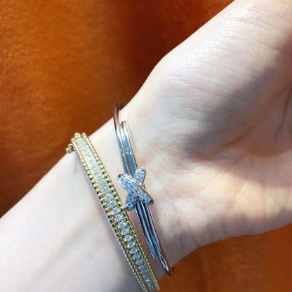 [baslovejewels]JEUX DE BRACELET SILVER DIAMONDS