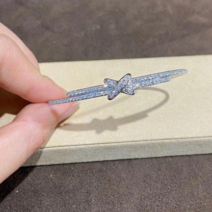 [baslovejewels]JEUX DE BRACELET DIAMONDS SILVER