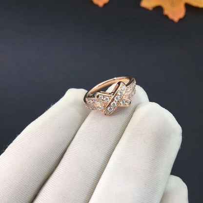 [baslovejewels]JEUX DE RING PINK GOLD DIAMOND