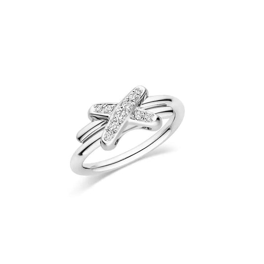 [baslovejewels]JEUX DE SILVER DIAMOND RING