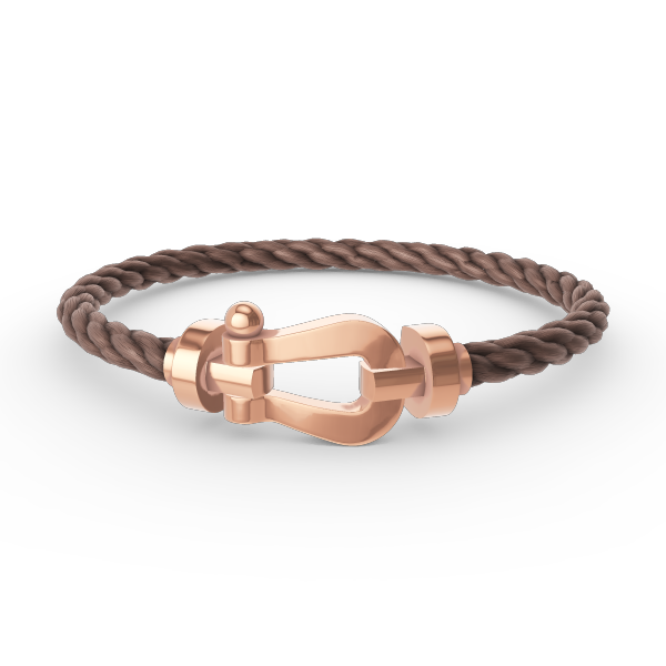 [baslovejewels]FORCE LARGE HORSESHOE NO DIAMOND BRACELET ROSE GOLD
