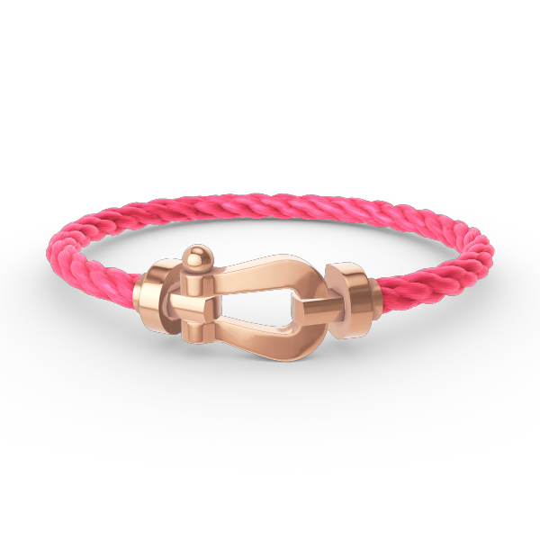 [baslovejewels]FORCE LARGE HORSESHOE NO DIAMOND BRACELET ROSE GOLD