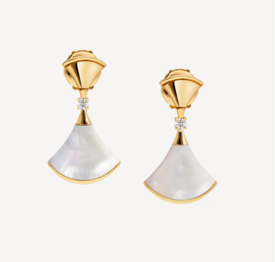[baslovejewels]DREAM MOP 1 DIAMOND EARRINGS