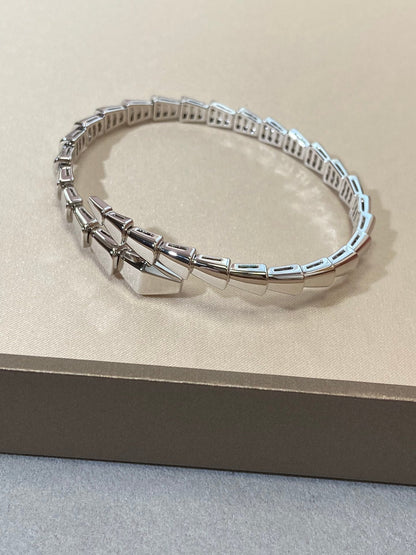 [baslovejewels]SERPENTI VIPER SILVER BRACELET