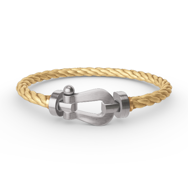 [baslovejewels]FORCE LARGE HORSESHOE NO DIAMOND BRACELET SILVER
