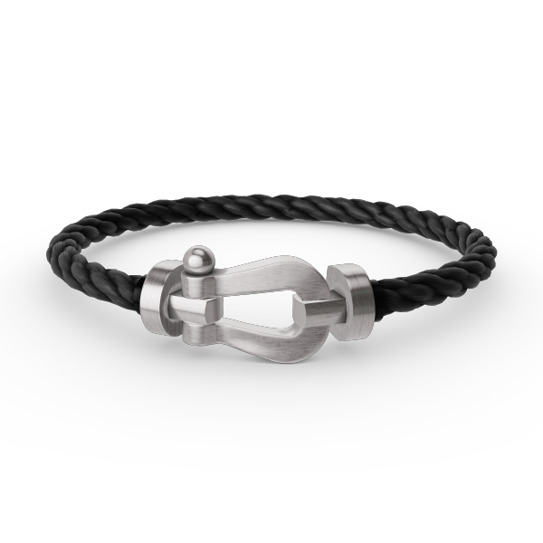 [baslovejewels]FORCE LARGE HORSESHOE NO DIAMOND BRACELET SILVER